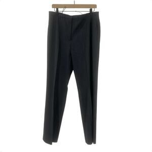 Jil Sander Wool High Rise Straight Leg Trousers Sz 12
